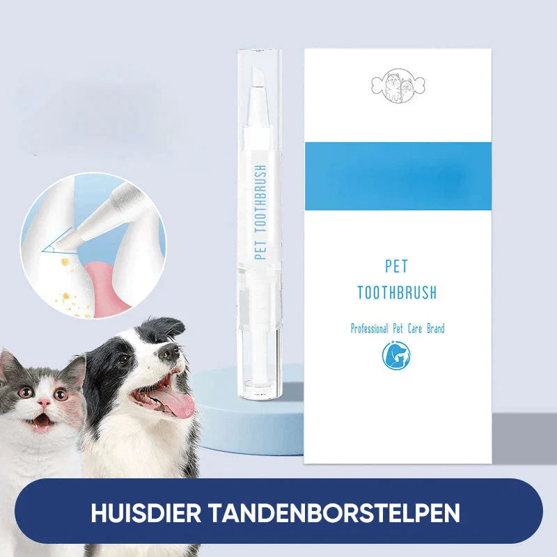 Zahnpflege-Stift für Haustiere – Entfernt Plaque & Zahnstein bei Hunden